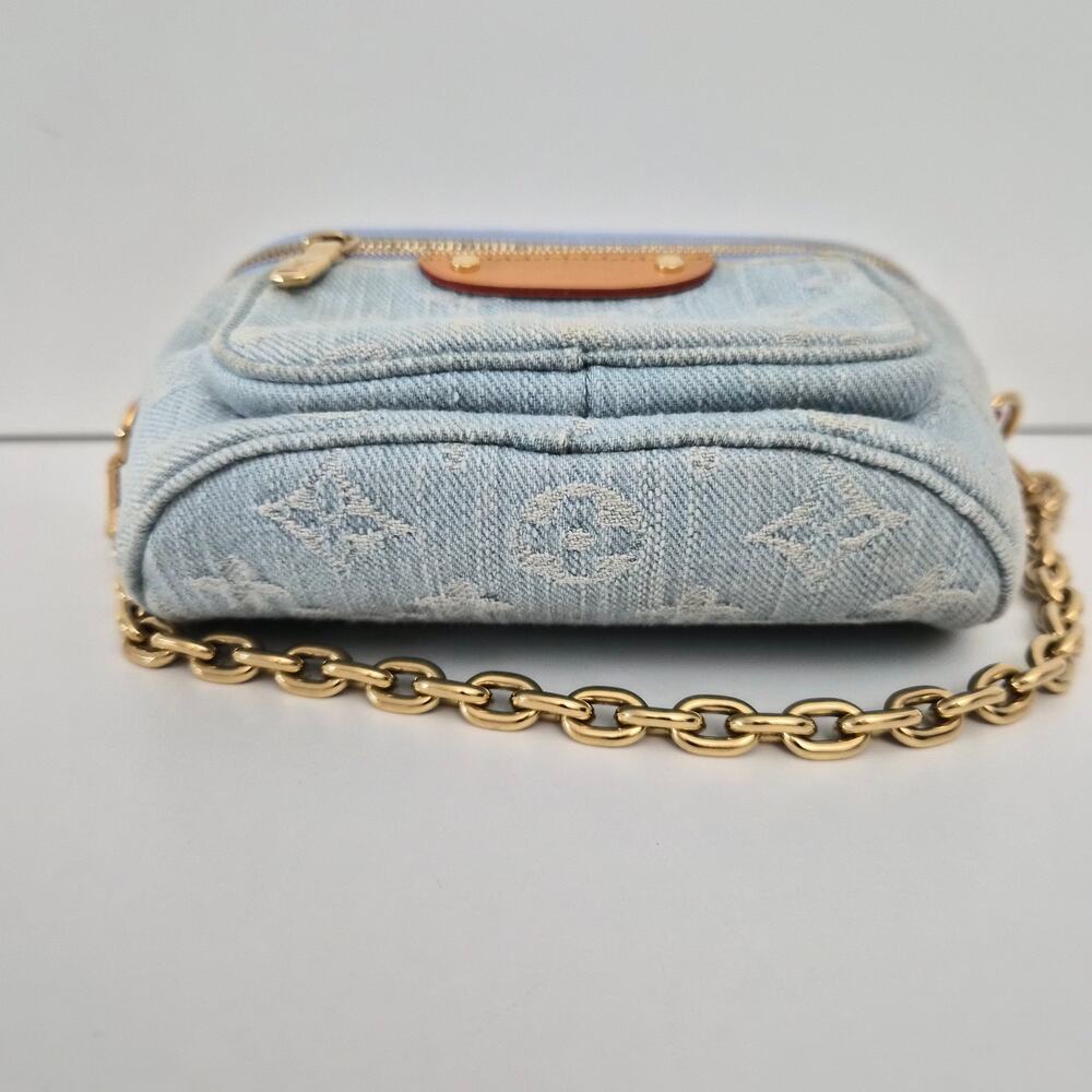 Louis Vuitton Monogram Mini Denim Bumbag - Picture 7 of 8